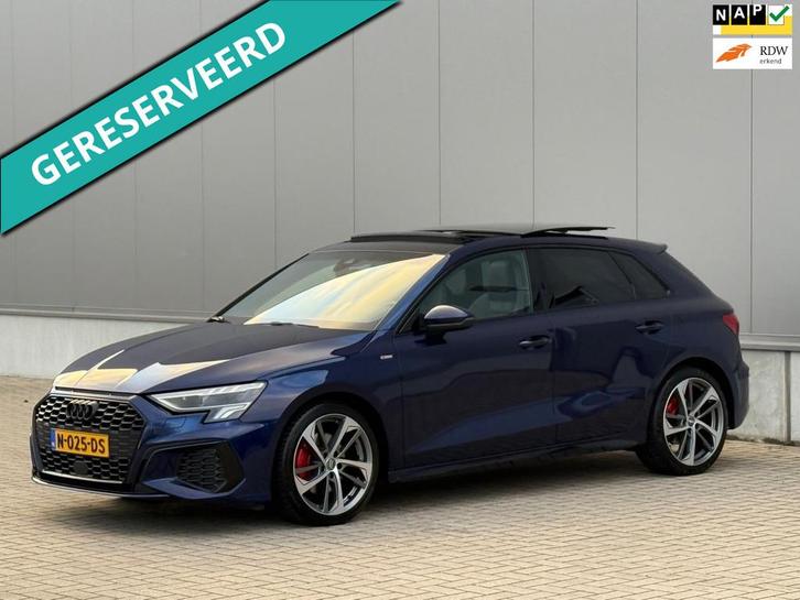 Audi A3 Sportback 30 TFSI S Line edition PANO NAP BTW, Auto's, Audi, Bedrijf, A3, ABS, Airbags, Airconditioning, Bluetooth, Bochtverlichting