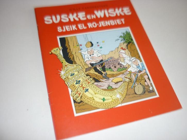 Willy Vandersteen: Suske en Wiske: Sjeik El Ro-jenbiet, Boeken, Stripboeken, Gelezen, Eén stripboek, Ophalen of Verzenden