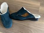 Fellhof - damespantoffel Comoda blauw, maat 40, Blauw, Ophalen of Verzenden, Zo goed als nieuw, Pantoffels of Sloffen