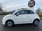 Fiat 500 2010 * 1.2 Sport * Semi-Automaat * INC NIEUWE APK T, Auto's, Gebruikt, 1242 cc, 4 cilinders, Wit