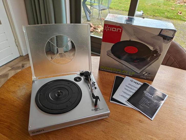 ION platenspeler voor hobbyist - defect, Audio, Tv en Foto, Platenspelers, Niet werkend, Platenspeler, Overige merken, USB-aansluiting