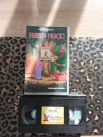 Robin Hood VHS - Disney Klassieker, Alle leeftijden, Ophalen of Verzenden, Gebruikt, Actie en Avontuur