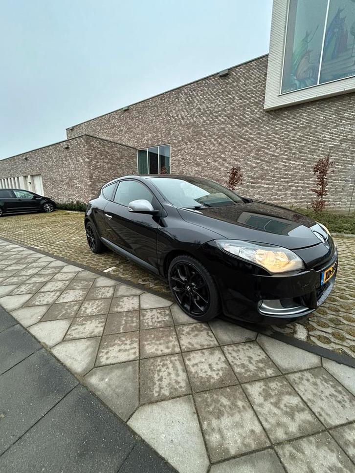 Renault Mégane 1.4 TCE 96KW Coupe 2011 Zwart, Auto's, Renault, Particulier, Mégane, Benzine, B, Coupé, Handgeschakeld, Geïmporteerd