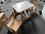 Tafel met 2 stoeltjes voor peuters, Ophalen, Gebruikt, Rechthoekig