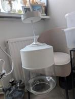 Hanglamp wit glas, Huis en Inrichting, Lampen | Hanglampen, Ophalen of Verzenden, Zo goed als nieuw