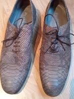 Bruine lage leren veterschoenen maat 40, smallere leest,, Pertini, Bruin, Ophalen of Verzenden, Zo goed als nieuw