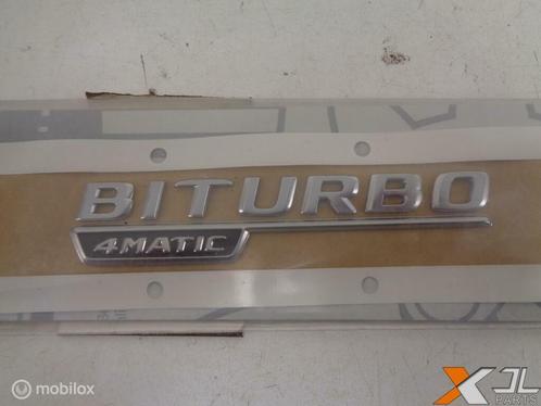A1668176500 ML-KLASSE W166 LOGO BITURBO 4 MATIC RE NOS OEM, Auto-onderdelen, Klein materiaal, Mercedes-Benz, Nieuw, Ophalen of Verzenden