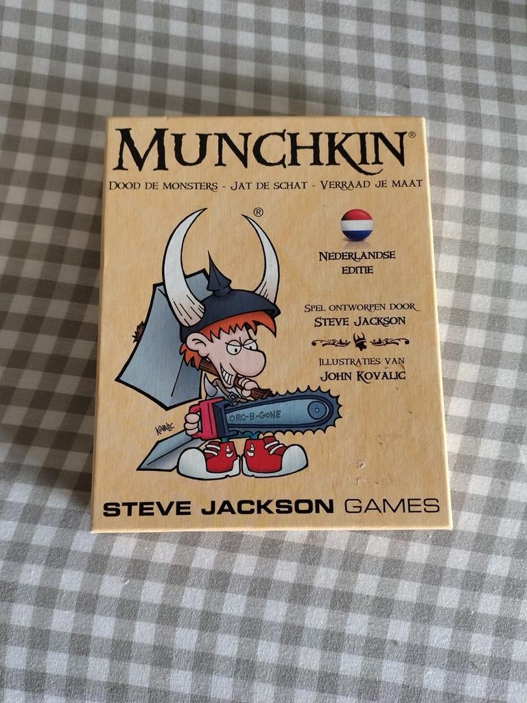 Munchkin Bordspel - Kaartspel, Vijf spelers of meer, Ophalen of Verzenden, Gebruikt, Steve Jackson Games