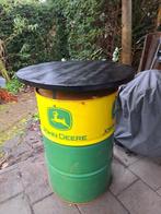 Statafel John Deere olievat, Ophalen, Gebruikt