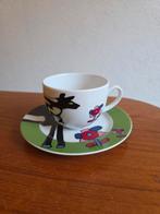 Schoonhoven Keramiek Kop & Schotel - 'De Smaak Van Kunst', Keramiek, Ophalen of Verzenden, Zo goed als nieuw, Overige stijlen