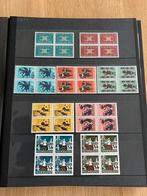 Te Koop Postzegels Series in Blokken van 4 alle Postfris, Ophalen of Verzenden, Na 1940, Postfris