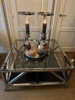 Eichholtz tafel Prado salontafel - Aluminium Leder, Ophalen, Gebruikt, Eichholtz, Delfweg 52 Noordwijkerhout