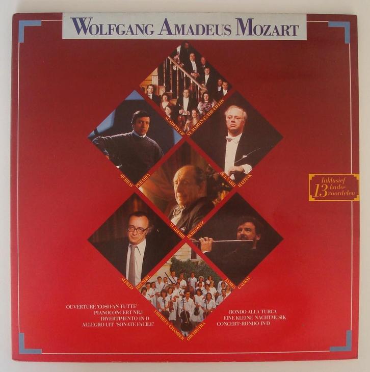 Wolfgang Amadeus Mozart, originele lp uit 1987, Cd's en Dvd's, Vinyl | Klassiek, Gebruikt, Classicisme, Orkest of Ballet, 12 inch