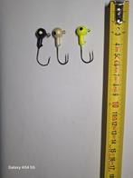 3 Jigkoppen met oog - Ideaal voor kunstaas, Ophalen of Verzenden, Nieuw, Haak