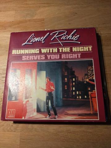 Lionel Richie , Running with the night  beschikbaar voor biedingen