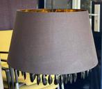 Hanglamp met zwart kralen, Ophalen, Zo goed als nieuw, Grijs, Rond