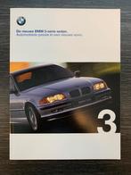Nederlandse brochure folder BMW 3-serie E46 1998 nieuw, Boeken, Nieuw, BMW, BMW, Ophalen of Verzenden