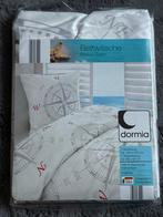 Dormia Mako-Satijn Dekbedovertrek Kompas 155x220 Nieuw, Eenpersoons, Wit, Dekbedovertrek, Nieuw