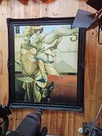 Groot Michael Parks schilderij - 200x165cm, Ophalen