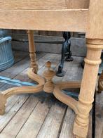 Twee Landelijke Frans eiken kastjes nachtkastjes, Ophalen, Gebruikt, Minder dan 45 cm