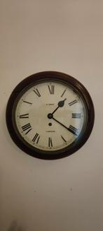 Antieke Engelse pubclock snekuurwerk, Antiek en Kunst, Antiek | Klokken, Ophalen