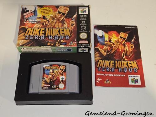 Duke Nukem Zero Hour (N64) Compleet, Spelcomputers en Games, Games | Nintendo 64, Gebruikt, Shooter, 1 speler, Vanaf 12 jaar, Ophalen of Verzenden