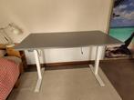 Bureau IKEA Rodulf ekektrisch zit/sta 140 x 80 grijs, Huis en Inrichting, Bureaus, Ophalen, Elektrisch, Zo goed als nieuw, Stabureau