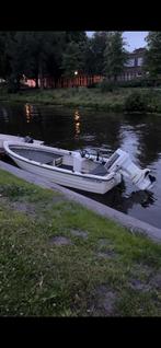 CRESCENT | 410 | 40PK JOHNSON | VISSERBOOT | SLOEP | CONSOLE, Watersport en Boten, Vis- en Consoleboten, Ophalen, Zo goed als nieuw