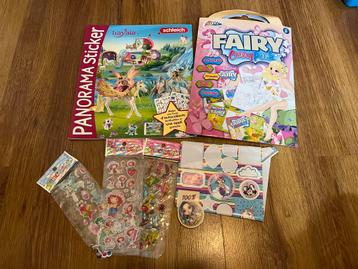 Elfjes knutsel set met stickers beschikbaar voor biedingen