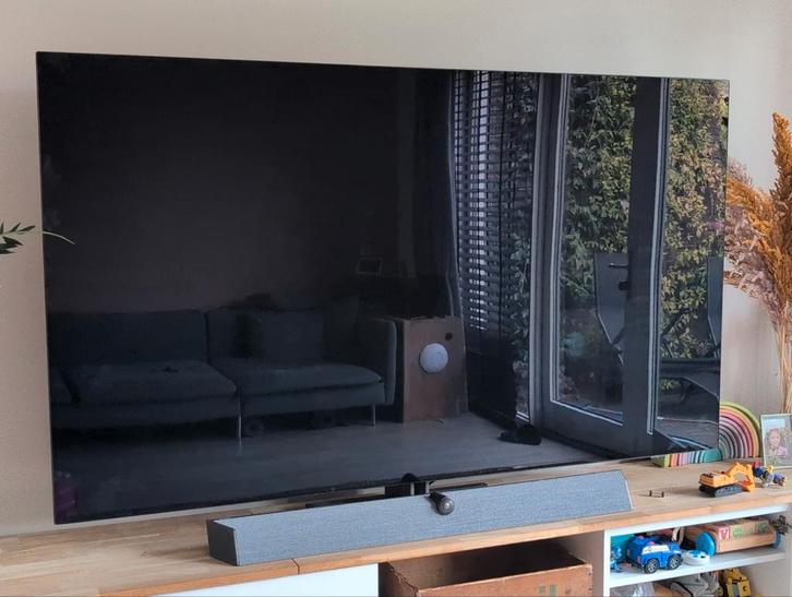 Philips 77OLED937 met soundbar en garantie tm eind november!, Audio, Tv en Foto, Televisies, Zo goed als nieuw, OLED, 100 cm of meer