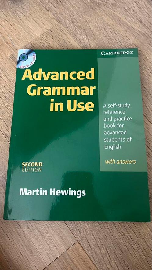 Advanced Grammar In Use With Cd Rom, Boeken, Studieboeken en Cursussen, Zo goed als nieuw, Alpha, Ophalen of Verzenden
