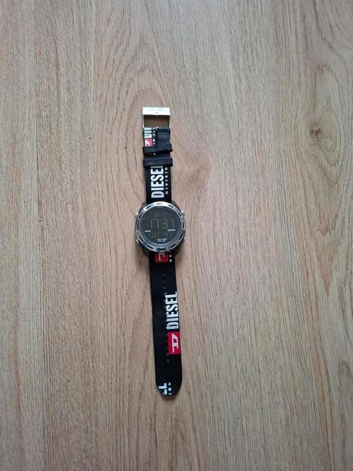 Diesel horloge DZ1914, Sieraden, Tassen en Uiterlijk, Horloges | Heren, Zo goed als nieuw, Overige merken, Staal, Leer, Ophalen of Verzenden