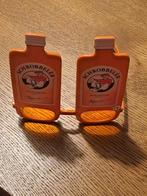 Schobbeler plastic bril 2 flessen, Verzamelen, Biermerken, Ophalen of Verzenden, Nieuw, Flesje(s), Overige merken