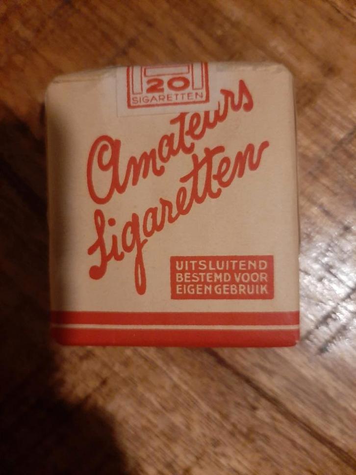 Vintage Amateurs Sigaretten Pakje - BATCO A.DAM, Verzamelen, Overige Verzamelen, Gebruikt, Ophalen of Verzenden