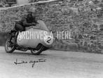 Diulio Agostini junior tt 350cc Isle of man 1955 photo, Verzamelen, Verzenden, Foto, Nieuw, Voor 1940