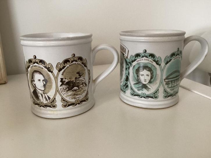 Vintage Servies Denby England Bekers Mokken Mug Mok, Antiek en Kunst, Antiek | Servies los, Ophalen