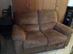 2 zitsbank met relaxfauteuil, Ophalen, Gebruikt, Tweepersoons, 75 tot 100 cm