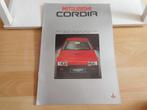 Autofolder Mitsubishi Cordia, Ophalen of Verzenden, Gelezen, Mitsubishi