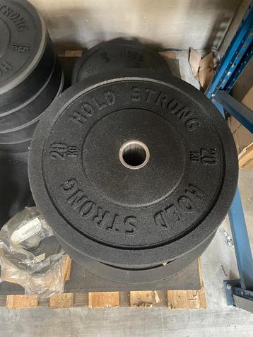 Hold Strong 20kg bumperplate beschikbaar voor biedingen
