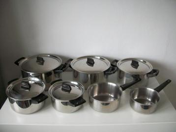 Pannenset - Kookpan Steelpan - per stuk - netjes   beschikbaar voor biedingen