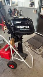 Tohatsu 6 pk 4 takt langstaart , interne / externe tank, Ophalen, Benzine