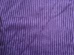 Hele grote lap paarse katoenen corduroy stof, 120 cm of meer, Ophalen of Verzenden, Zo goed als nieuw, Katoen