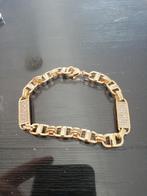 18k goud plated armband nieuw, Nieuw, Ophalen of Verzenden, 17 tot 18, Dame