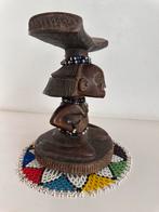 Hemba neksteun Cascade coiffure Privé collectie Matadi 1950, Antiek en Kunst, Kunst | Niet-Westerse kunst, Ophalen of Verzenden