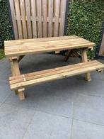Picknick tafel, Verzenden, Nieuw, Rechthoekig, Hout