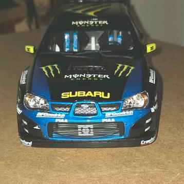 SUBARU IMPREZA WRC 43 KEN  BLOCK Sunstar models. Zeldzaam  beschikbaar voor biedingen
