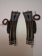 1 paar fleischmann 6046 wissels met Elektrische aandrijving, Hobby en Vrije tijd, Modeltreinen | H0, Gelijkstroom, Fleischmann