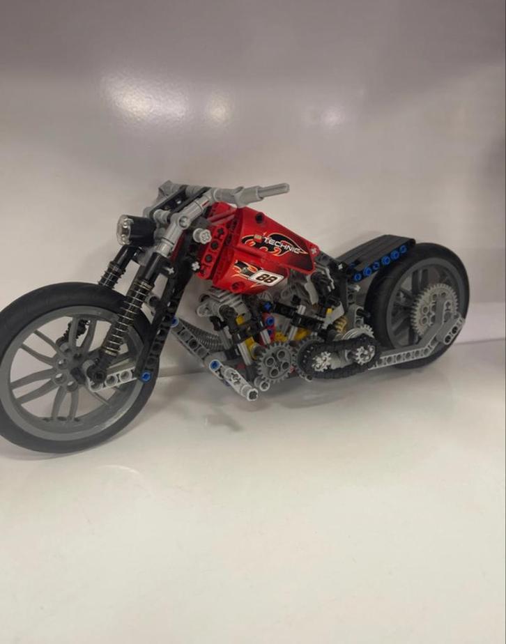 Lego technic motorbike, Kinderen en Baby's, Speelgoed | Duplo en Lego, Zo goed als nieuw, Ophalen of Verzenden