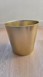 Gouden bloempot Ikea, Overige materialen, Overige kleuren, Ophalen of Verzenden, Zo goed als nieuw