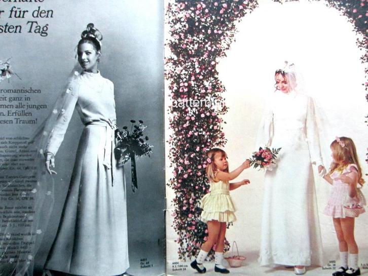 Neue mode trouwen huwelijk  patronen ++ 11-70 1y 21 437 e, Hobby en Vrije tijd, Kledingpatronen, Gebruikt, Overige typen, Vrouw